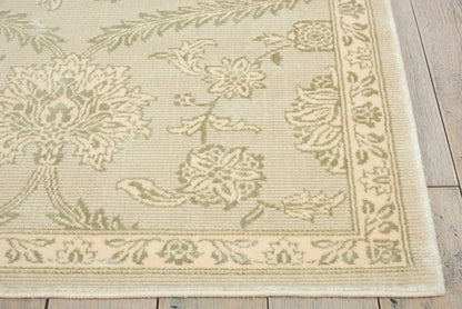 Nourison Home Luminance  Cream Mint  Transitional