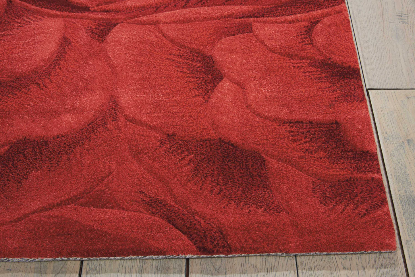 Nourison Home Moda  Crimson  Contemporary