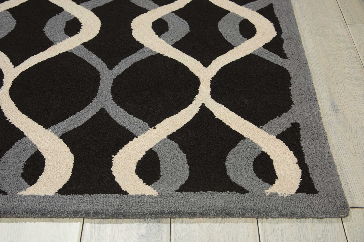 Nourison Home Decor  Black  Contemporary