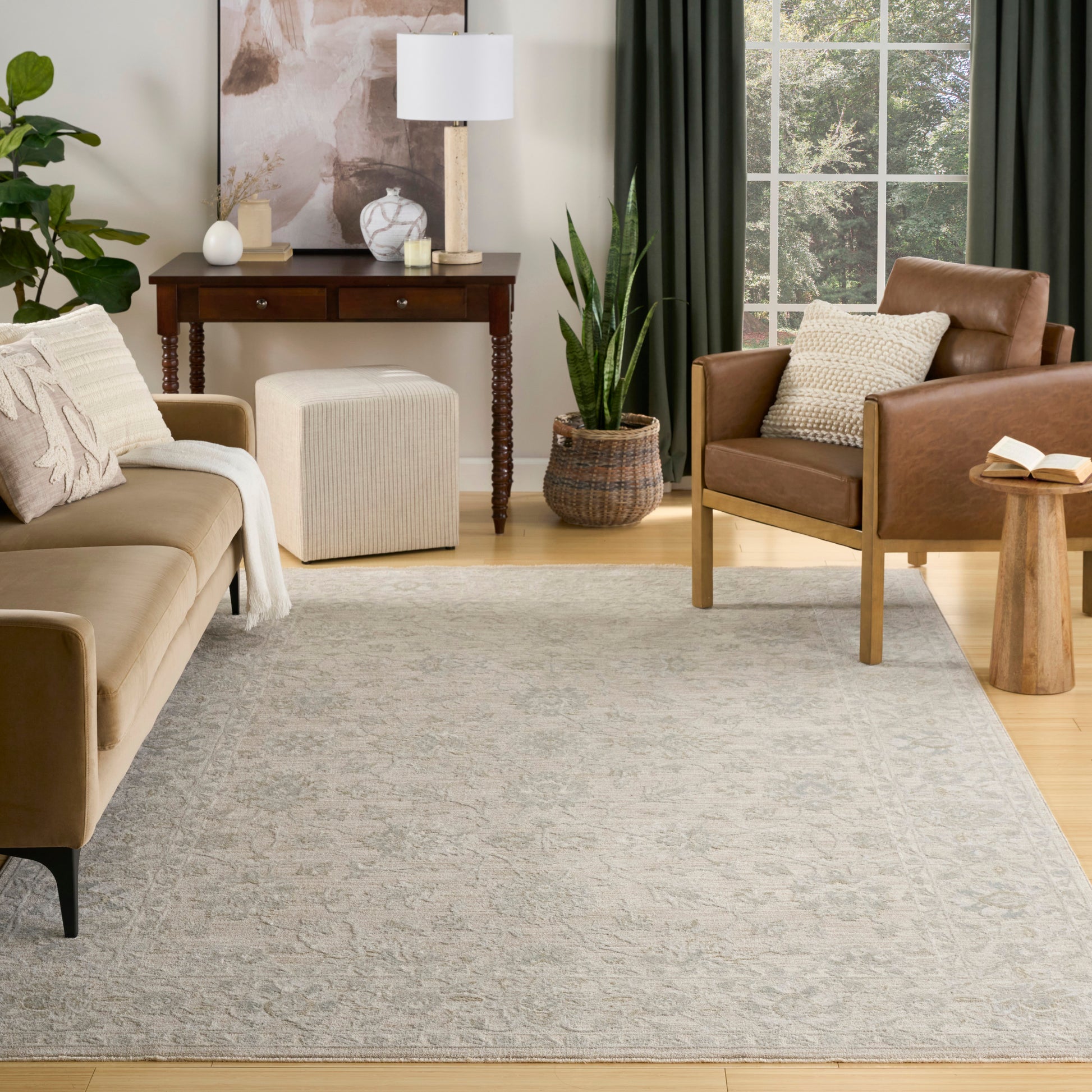 Nourison Home Envy  Cream  Traditional