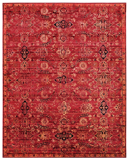 Nourison Home Timeless TML07 Red Traditional Loomed Rug