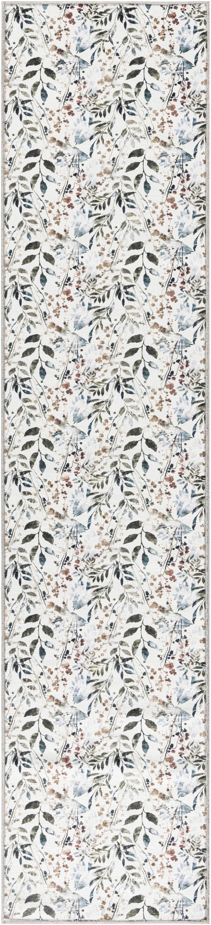 Nourison Home Nourison Washables NWB05 Ivory Multicolor Traditional Power-loomed Rug
