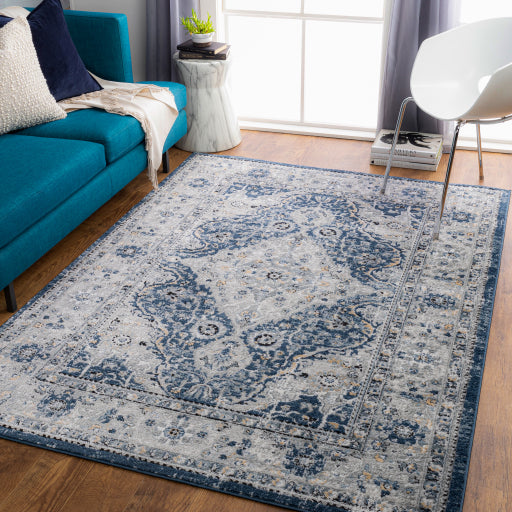 Surya Jolie JLO-2326 Dark Blue Traditional  Rug