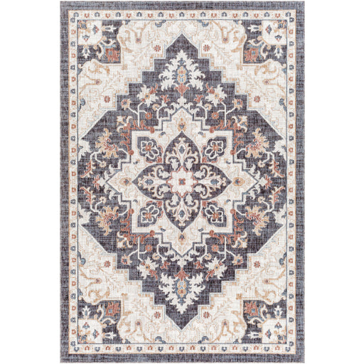 Surya Juliet JLT-2302 Black Traditional  Rug