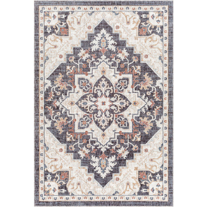 Surya Juliet JLT-2302 Black Traditional  Rug