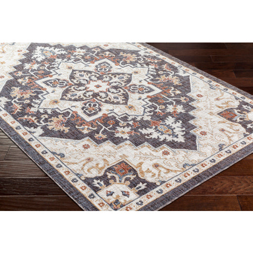 Surya Juliet JLT-2302 Black Traditional  Rug