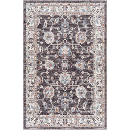 Surya Juliet JLT-2307 Black Traditional  Rug