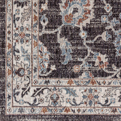 Surya Juliet JLT-2307 Black Traditional  Rug