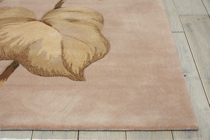 Nourison Home Tropics  Beige  Contemporary