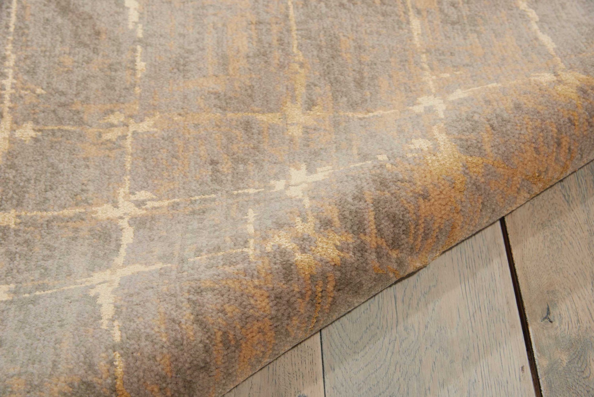 Nourison Home Silken Allure  Grey  Contemporary