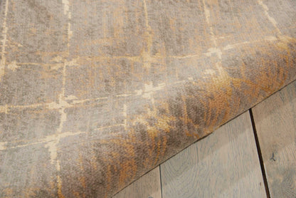Nourison Home Silken Allure  Grey  Contemporary