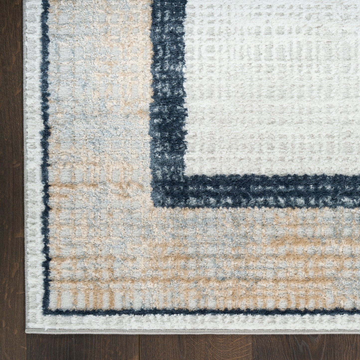 Nourison Home Dekor  Grey Navy  Contemporary