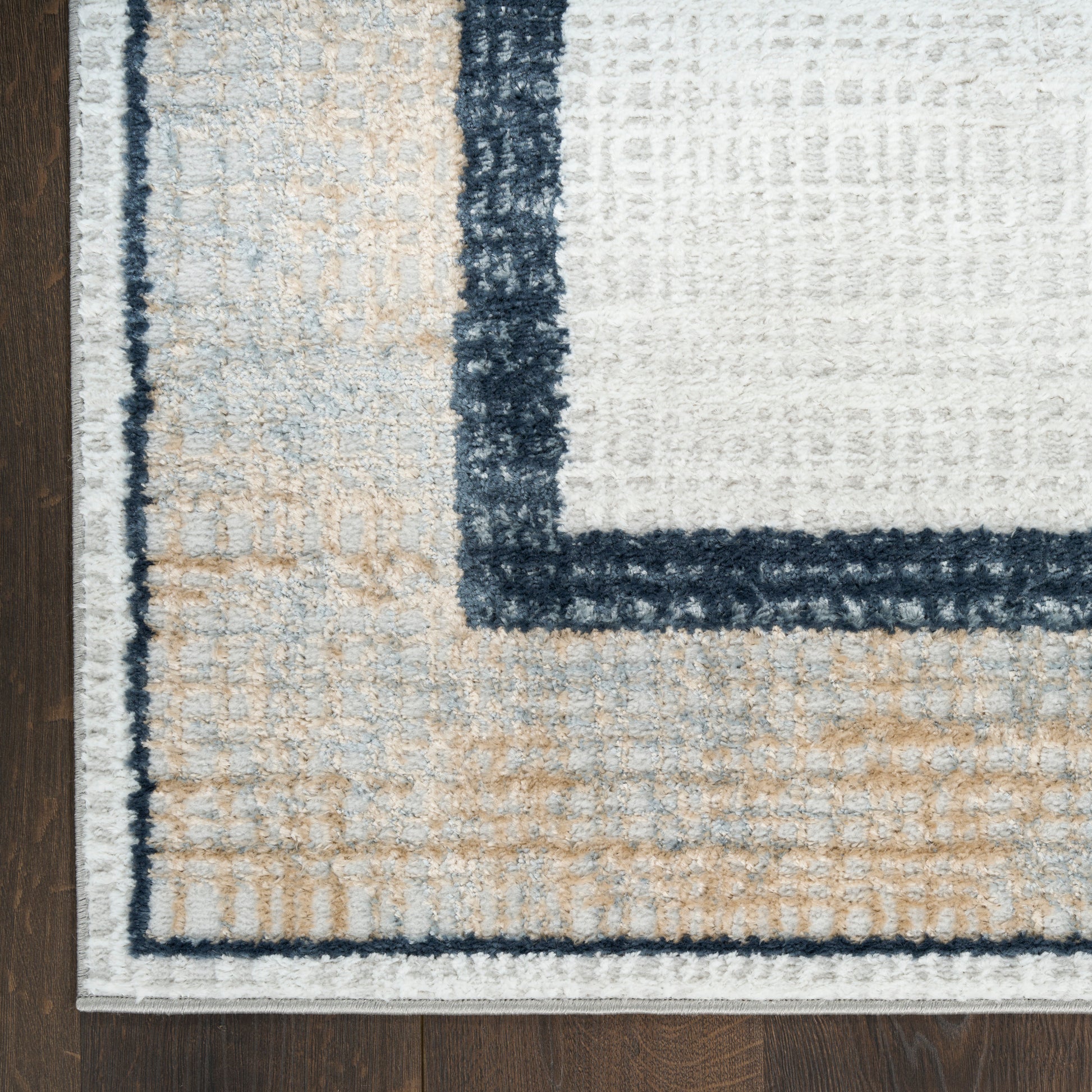 Nourison Home Dekor  Grey Navy  Contemporary