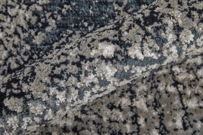 Feizy Micah 39LTF Ivory Silver Machine Woven Rug - Rugs - Feizy - Atlanta Designer Rugs