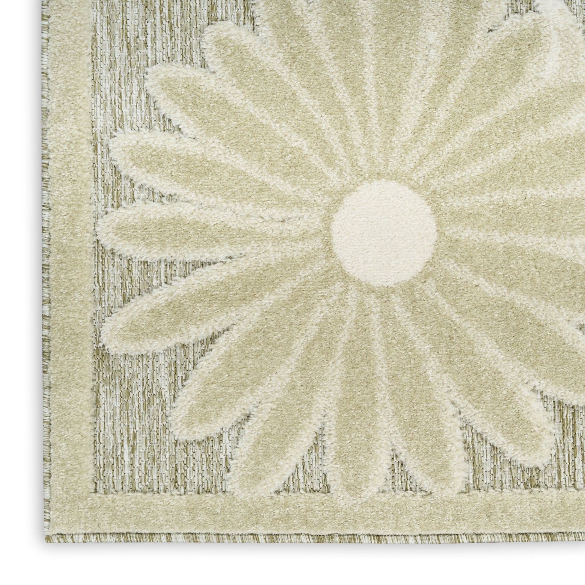Nourison Home Aloha  Ivory Sage  Contemporary