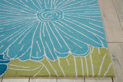 Nourison Home Fantasy  Seafoam  Contemporary