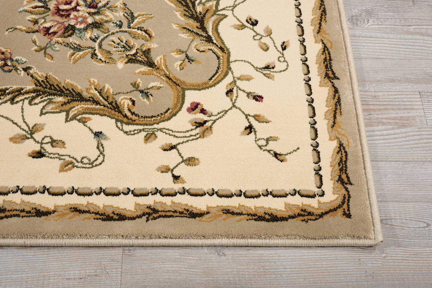 Nourison Home Bordeaux  Cream  Traditional