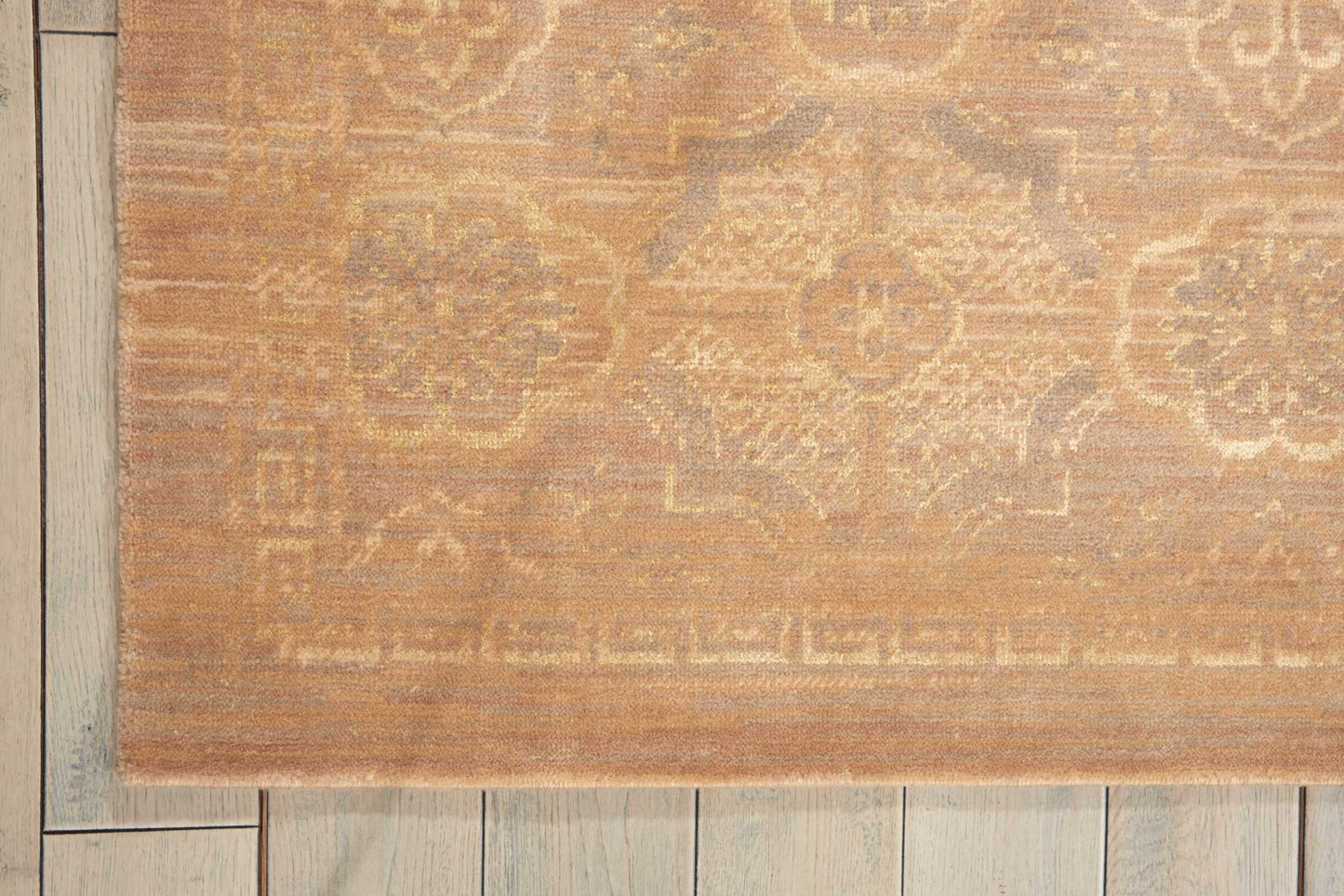 Nourison Home Silken Allure  Beige  Contemporary