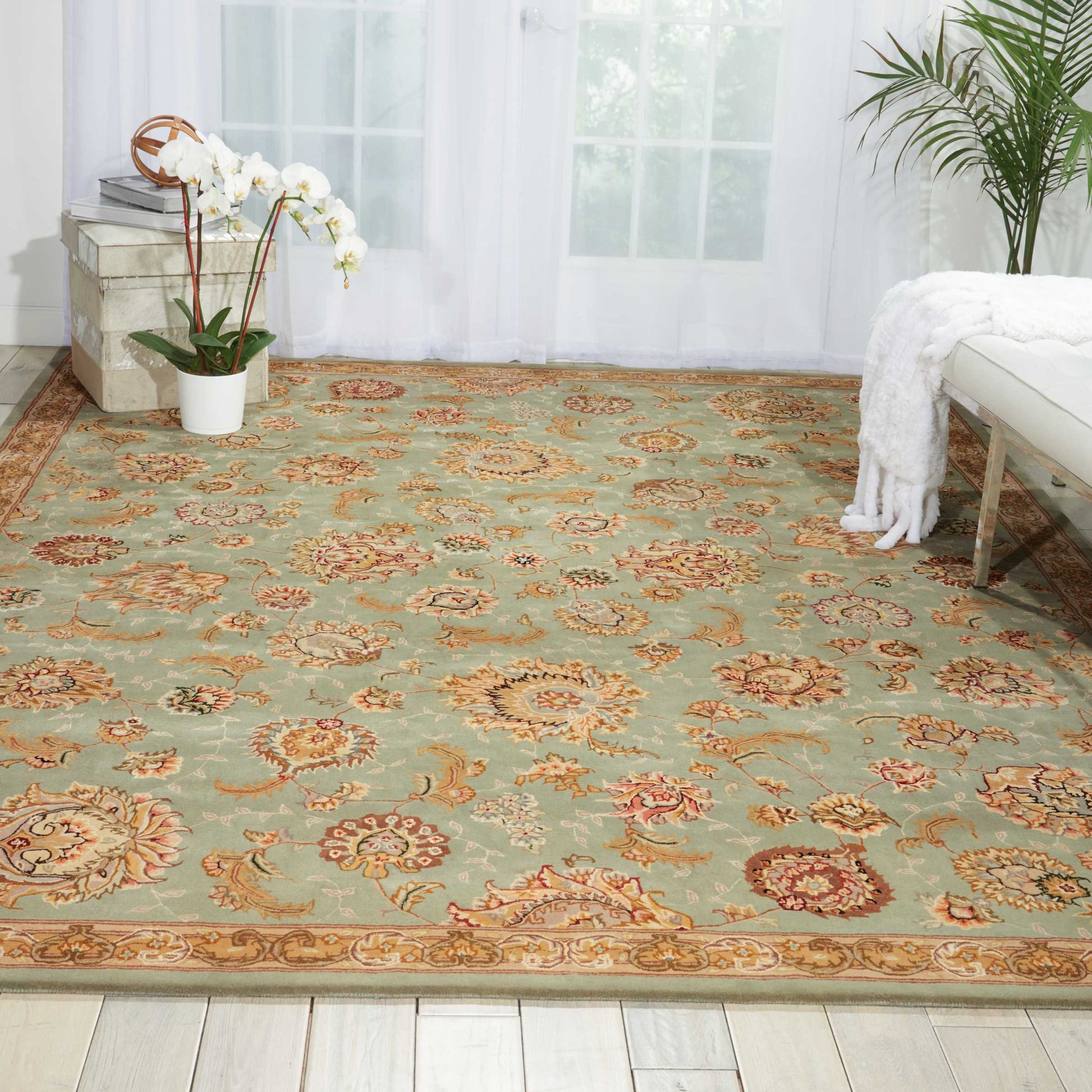 Nourison Home Nourison 2000  Aqua  Traditional