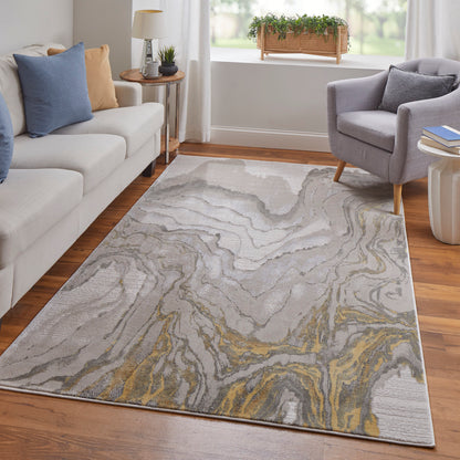 Feizy Waldor 3602F Ivory Modern/Casual/Bohemian & Eclec Machine Woven Rug - Rugs - Feizy - Atlanta Designer Rugs