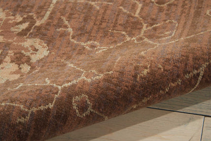 Nourison Home Silken Allure  Chocolate  Traditional