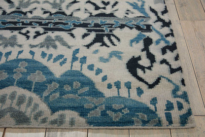 Nourison Home Dune  Indigo  Transitional
