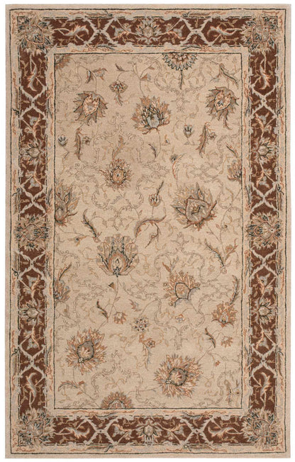 Nourison Home Heritage Hall HE27 Mist Traditional Tufted Rug