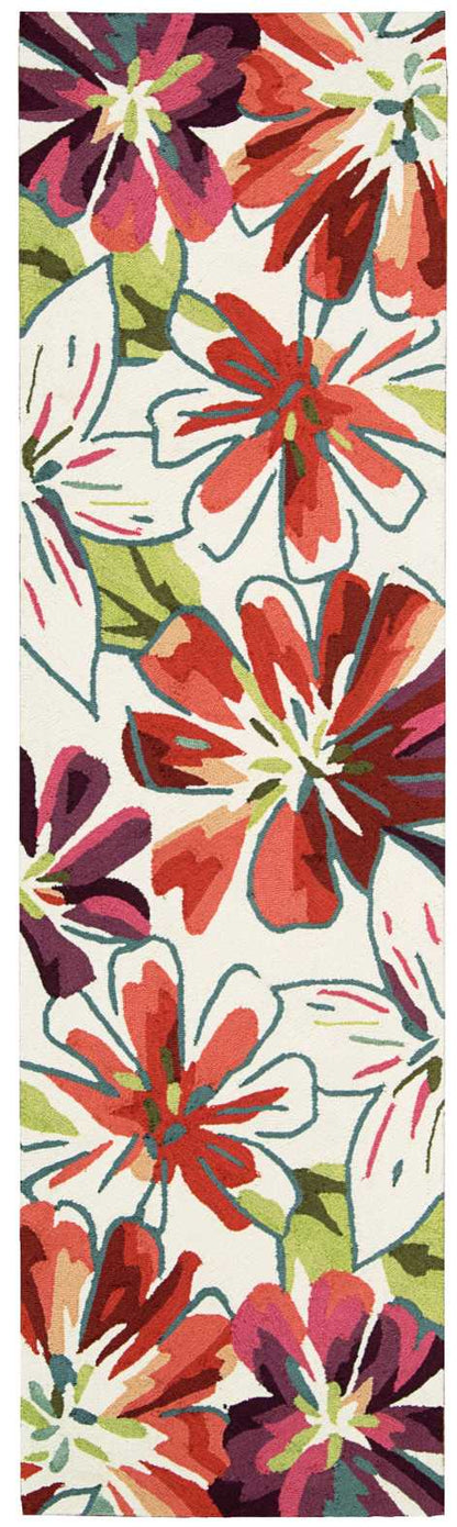 Nourison Home Fantasy FA16 Ivory Contemporary Hooked Rug