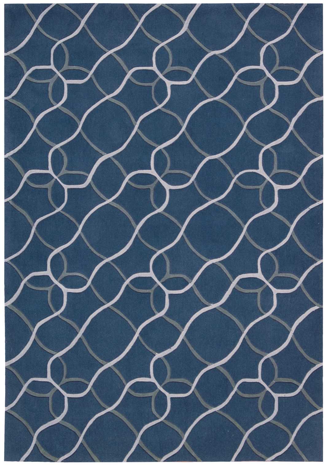 Nourison Home Contour CON41 Denim Contemporary Tufted Rug