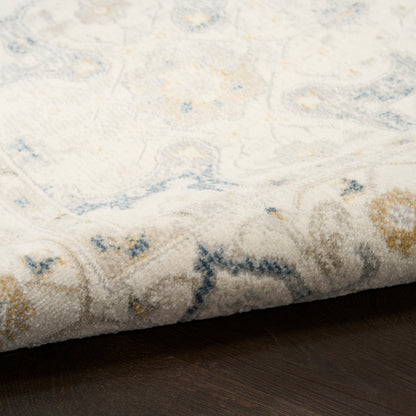 Nourison Home Pardis  Light Blue  Traditional