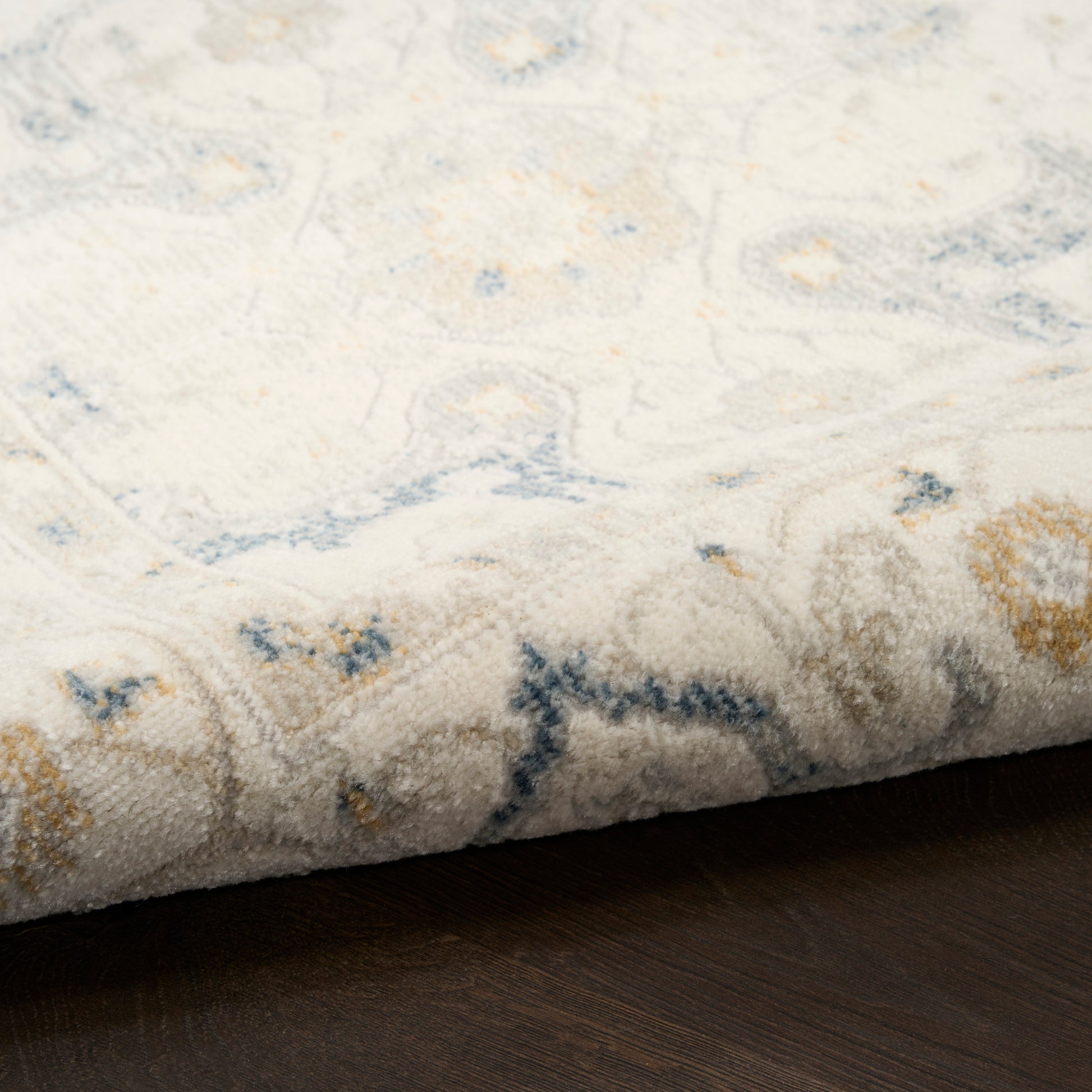 Nourison Home Pardis  Light Blue  Traditional