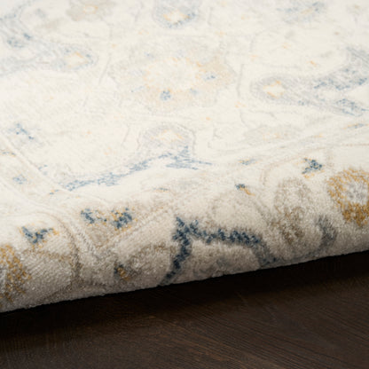 Nourison Home Pardis  Light Blue  Traditional