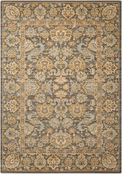 Nourison Home Timeless TML20 Opal Grey Traditional Loomed Rug