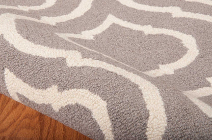 Nourison Home Linear  Silver  Transitional