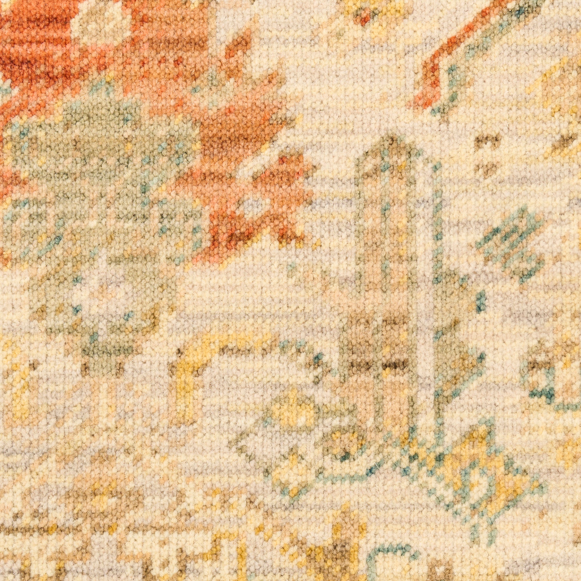 Nourison Home Antique Bloom  Taupe Multicolor  Traditional