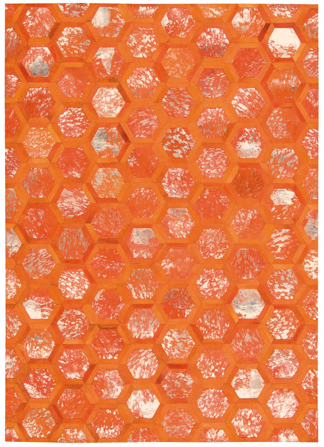 Michael Amini City Chic MA100 Tangerine Contemporary Woven Rug