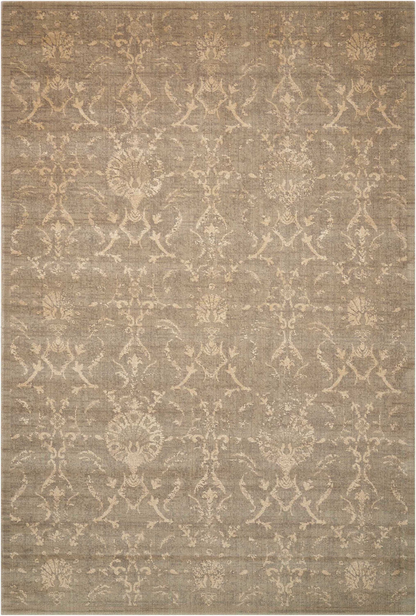 Nourison Home Silk Elements SKE03 Moss Traditional Loomed Rug