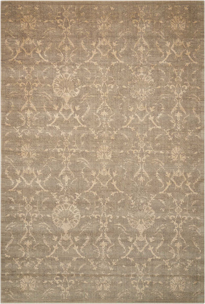 Nourison Home Silk Elements SKE03 Moss Traditional Loomed Rug