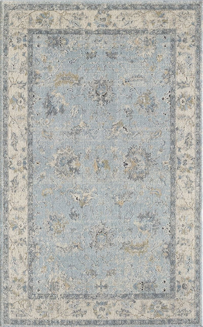 KAS Solana 4601 Blue Transitional Machine Woven Rug - Rugs - KAS - Atlanta Designer Rugs