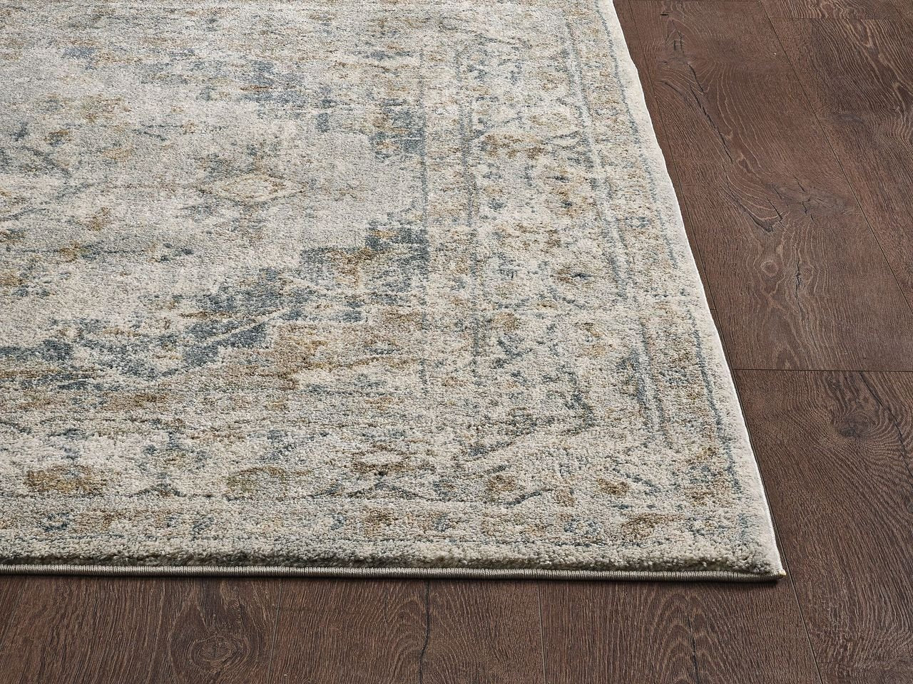 KAS Solana 4603 Ivory Transitional Machine Woven Rug - Rugs - KAS - Atlanta Designer Rugs