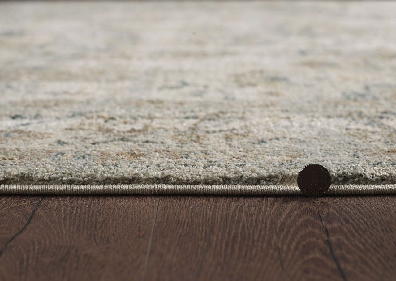 KAS Solana 4603 Ivory Transitional Machine Woven Rug - Rugs - KAS - Atlanta Designer Rugs