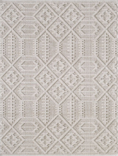 KAS Terra 6772 Taupe Indoor/Outdoor Rug - Rugs - KAS - Atlanta Designer Rugs