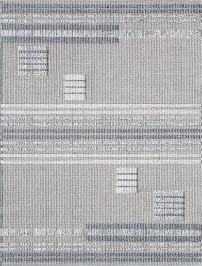 KAS Terra 6773 Ivory Indoor/Outdoor Rug - Rugs - KAS - Atlanta Designer Rugs
