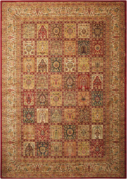Nourison Home Ancient Times BAB04 Multicolor Traditional Power-loomed Rug