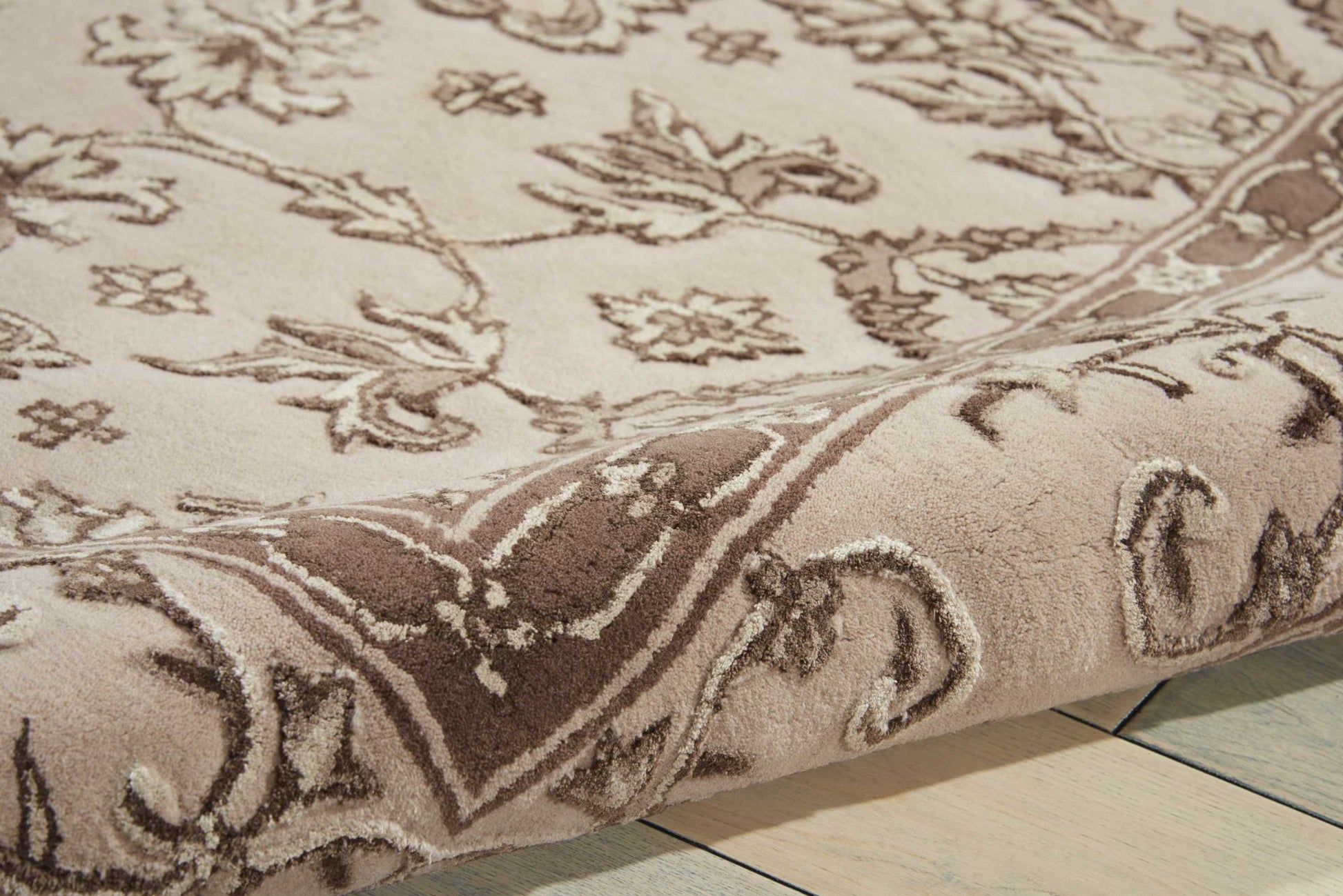 Nourison Home Regal  Taupe  Traditional