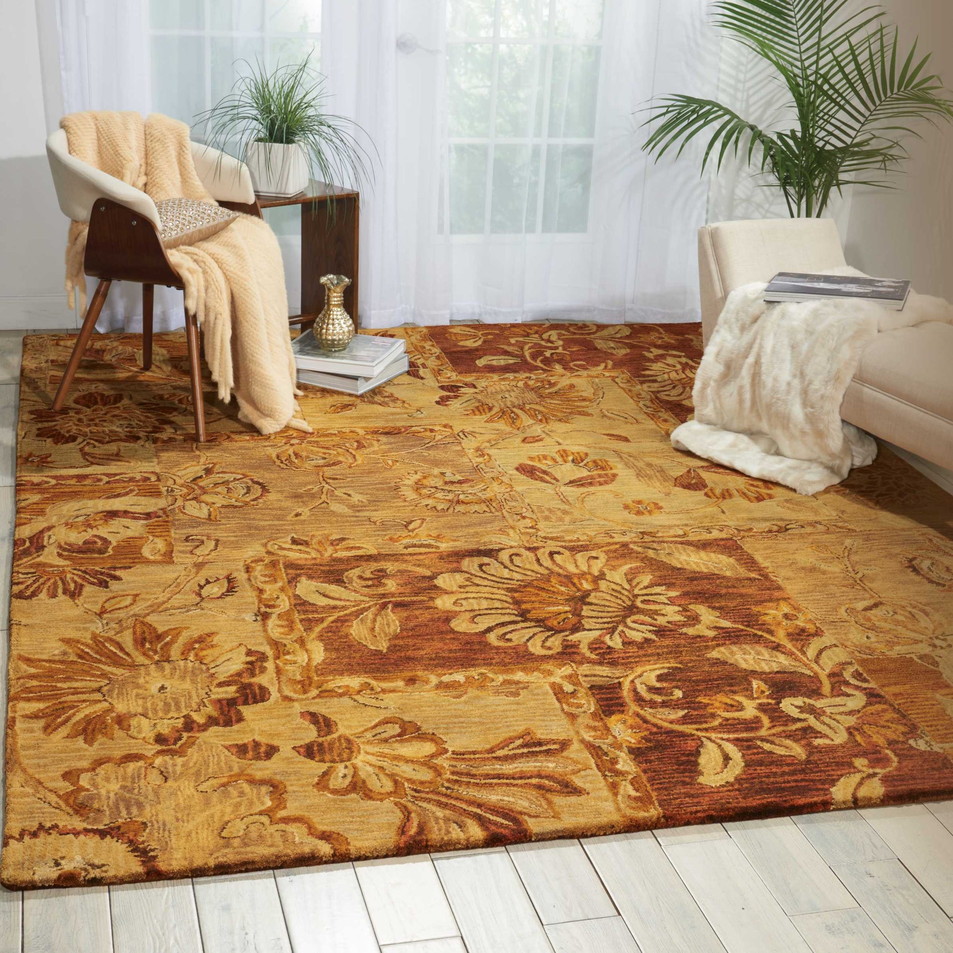Nourison Home Jaipur  Multicolor  Transitional