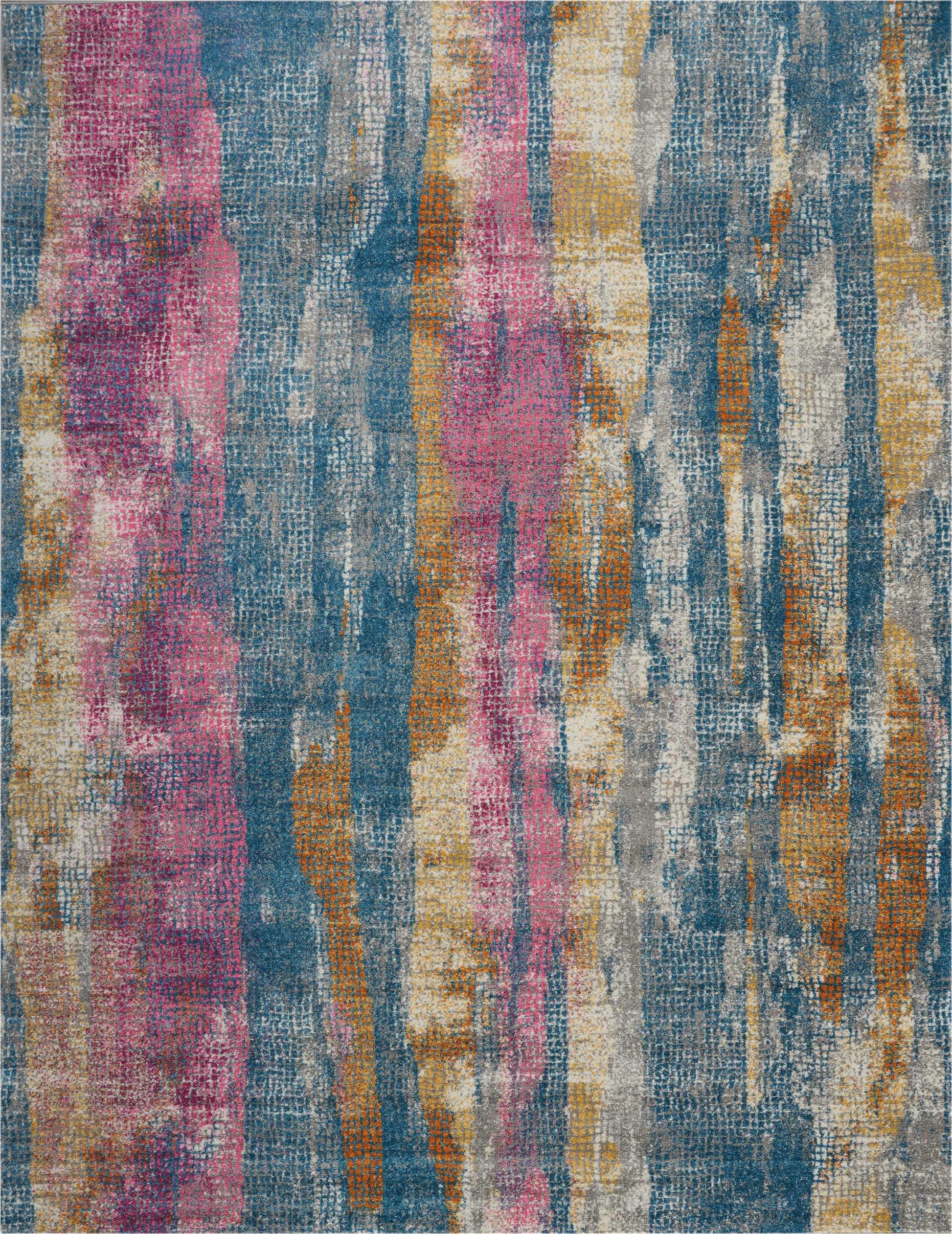 Nourison Home Passion  Grey Multicolor  Transitional