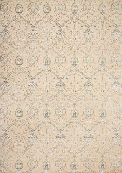 Nourison Home Luminance LUM07 Cream Transitional Loomed Rug