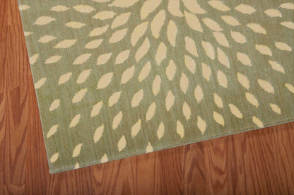 Nourison Home Capri  Light Green  Contemporary