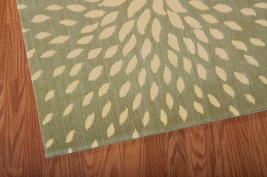 Nourison Home Capri  Light Green  Contemporary